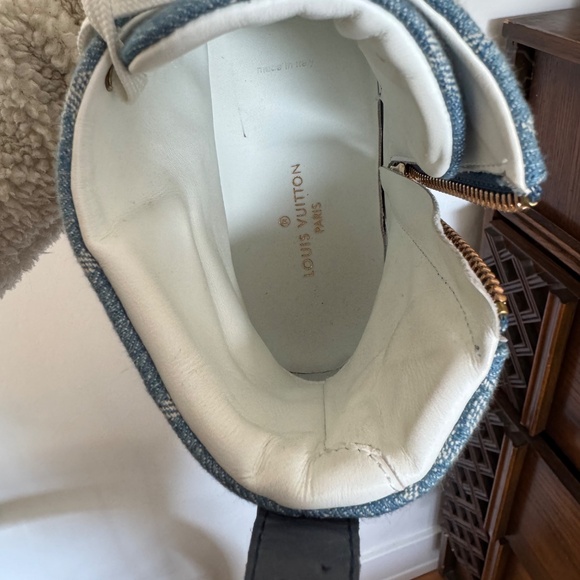 Louis Vuitton Tattoo Sneaker Boot – Monogram Denim - Picture 5 of 7